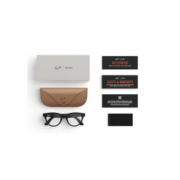 Умные очки Ray-Ban Meta* HeadLiner (RW4013) Shiny Black/Clear 50мм(М), gen 2